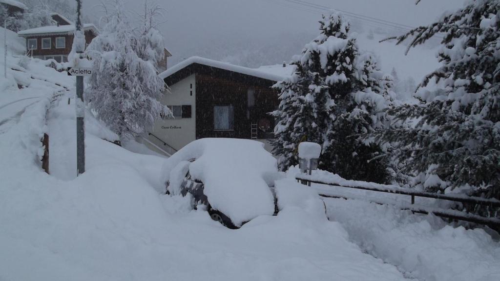 Casa Collina Lägenhet Disentis Exteriör bild